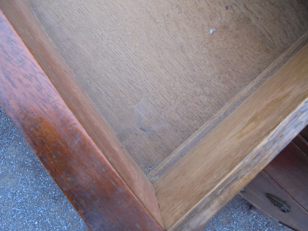18th century mahogany bow fronted chest of drawers View V
