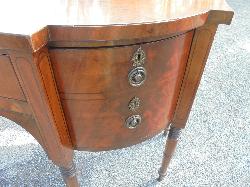 Late Regency mahogany sideboard View V