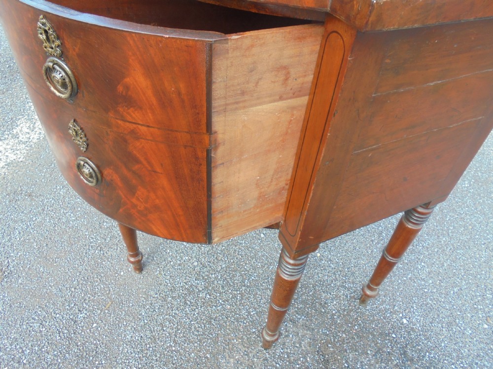 Late Regency mahogany sideboard View X