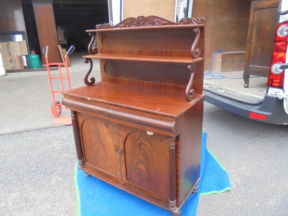 19th century mahogany chiffonier View II