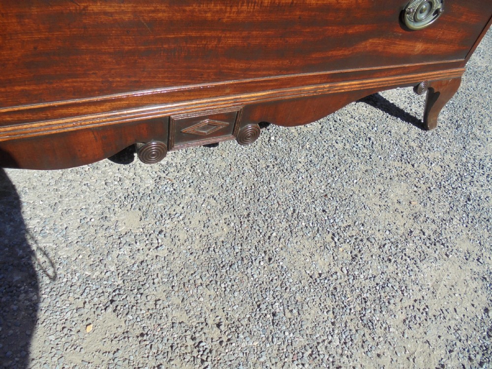 Late Regency secretaire chest of drawers View IV