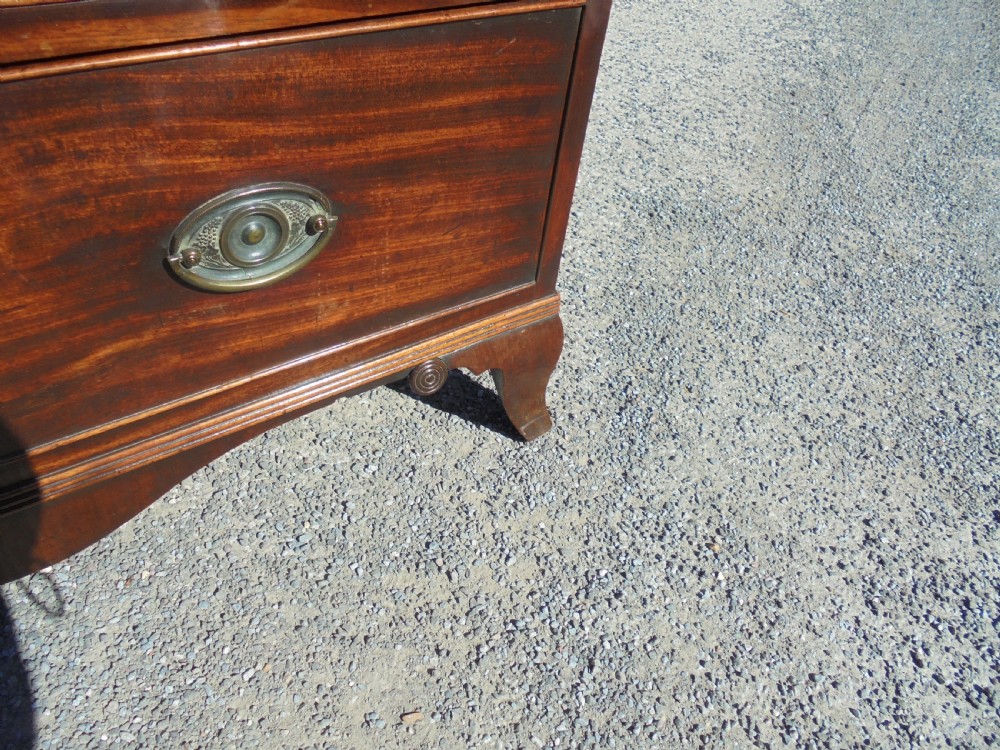 Late Regency secretaire chest of drawers View V