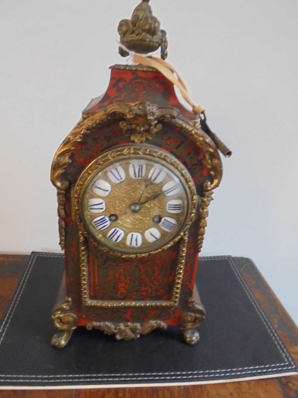 French boulle mantle clock
