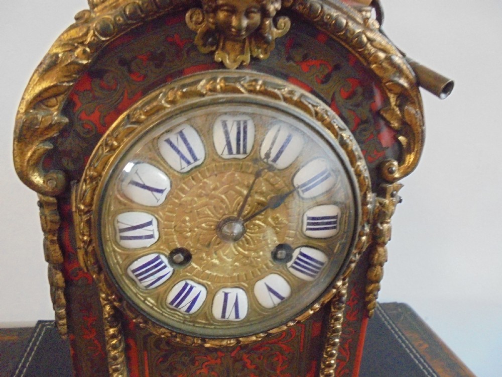 French boulle mantle clock View III