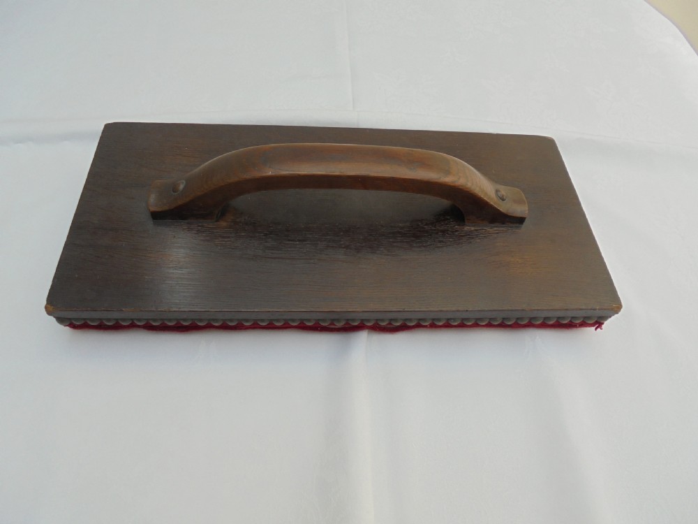 Victorian  table polisher...oak View II
