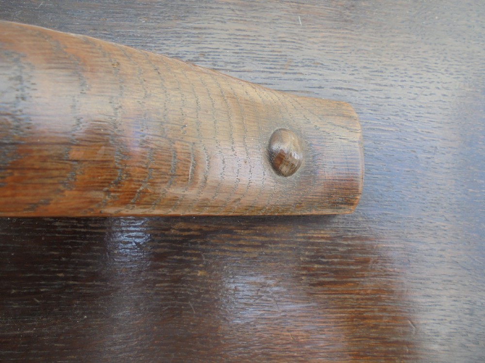 Victorian  table polisher...oak View V