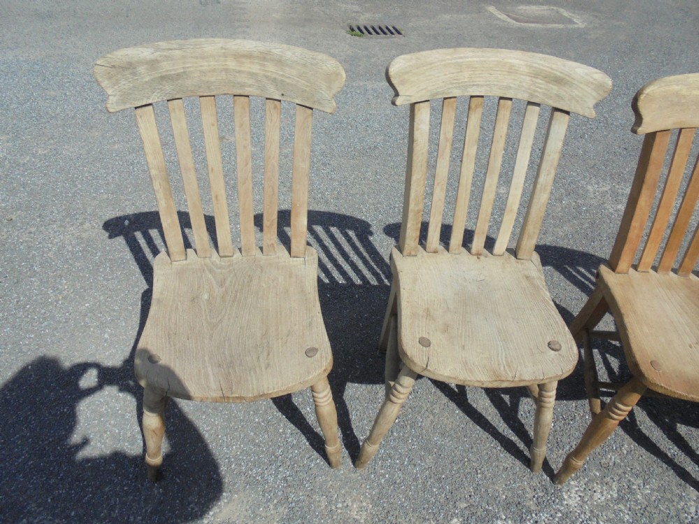 Six West Country elm kitchen , patio chairs View III