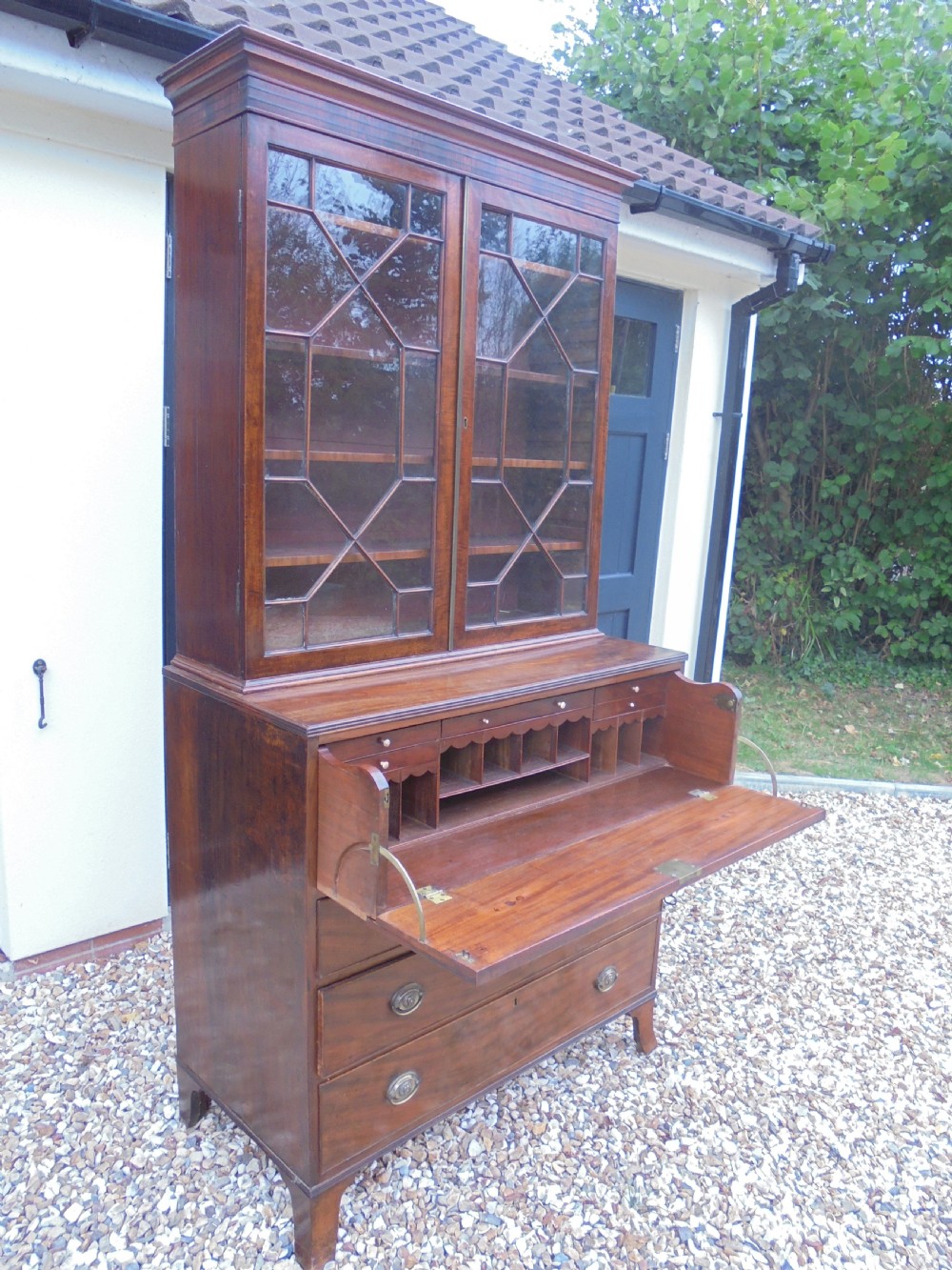 18th century mahogany secretair bookcase View IV