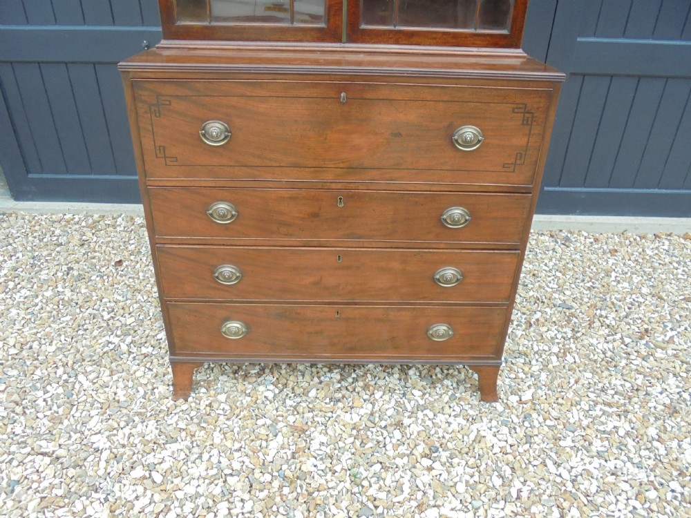 18th century mahogany secretair bookcase View VI