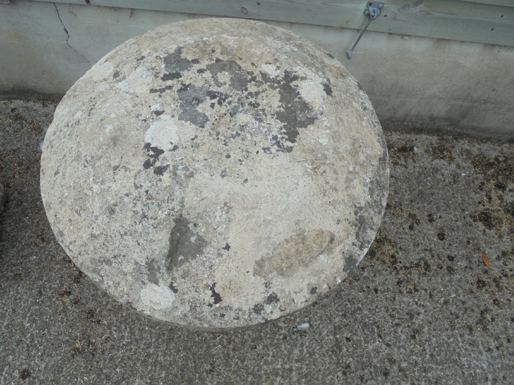 Two  genuinly old staddle stones  View IV