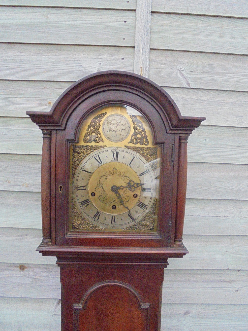 19th century Grandmother longcase clock View II