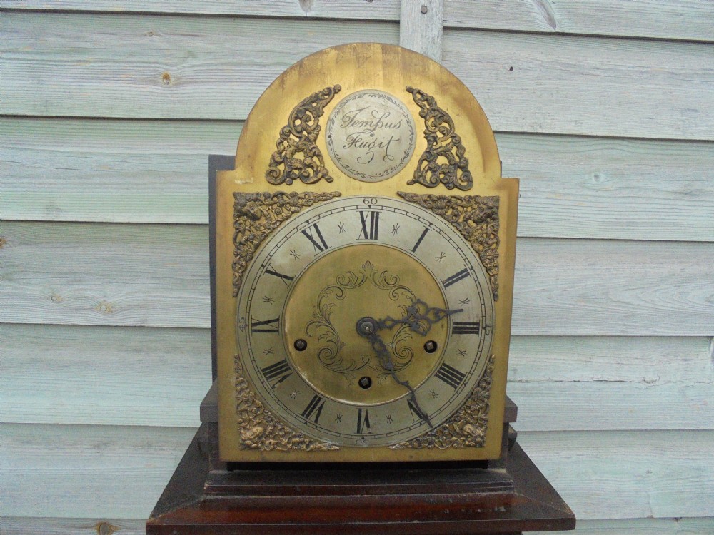 19th century Grandmother longcase clock View III