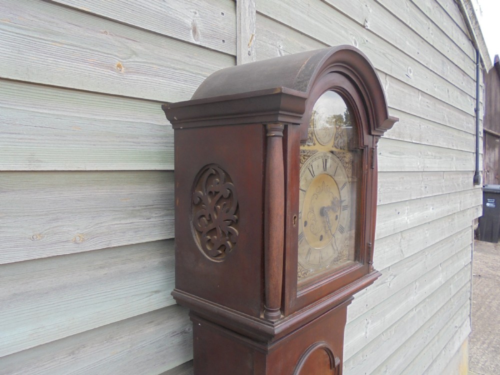 19th century Grandmother longcase clock View VI