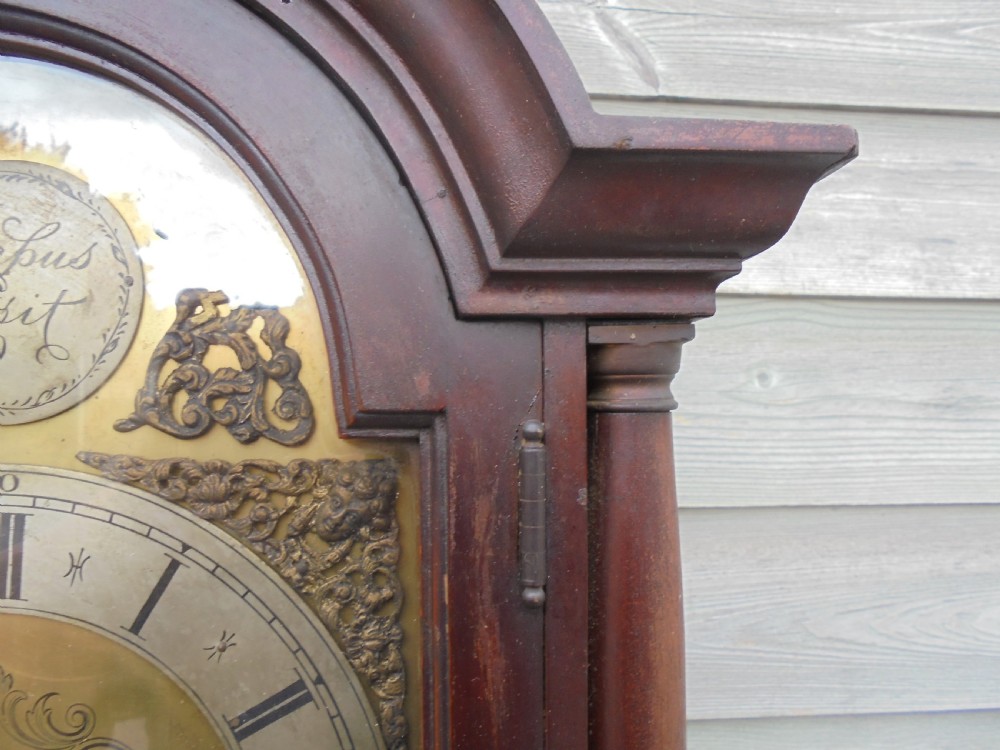 19th century Grandmother longcase clock View VII