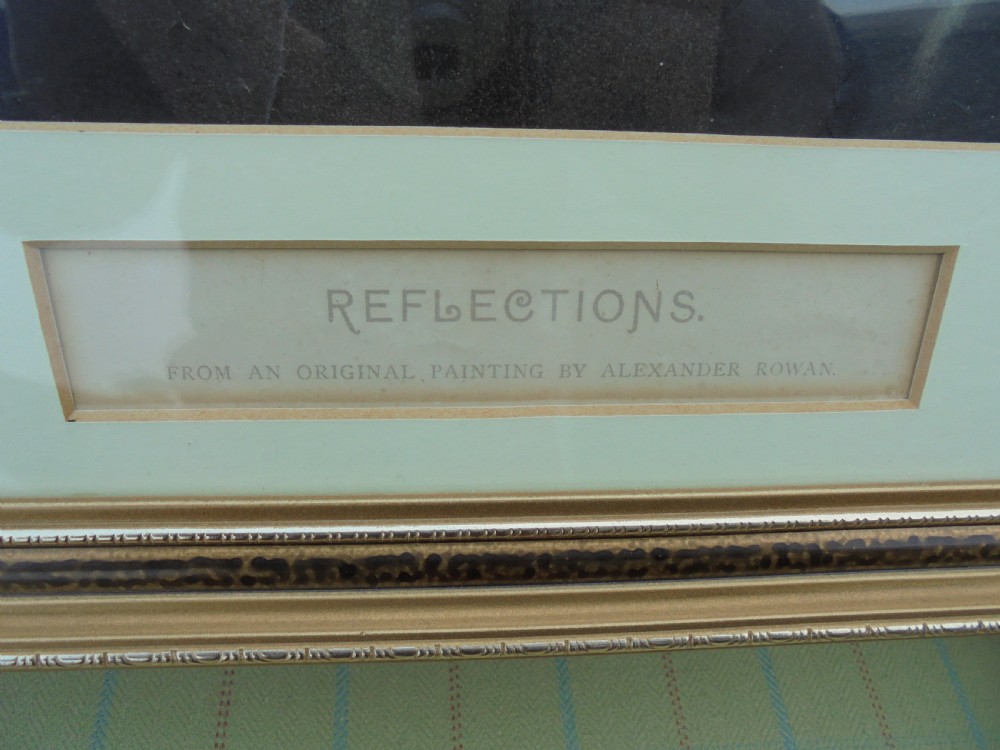 Coloured print after Alexander Rowan Relections View III