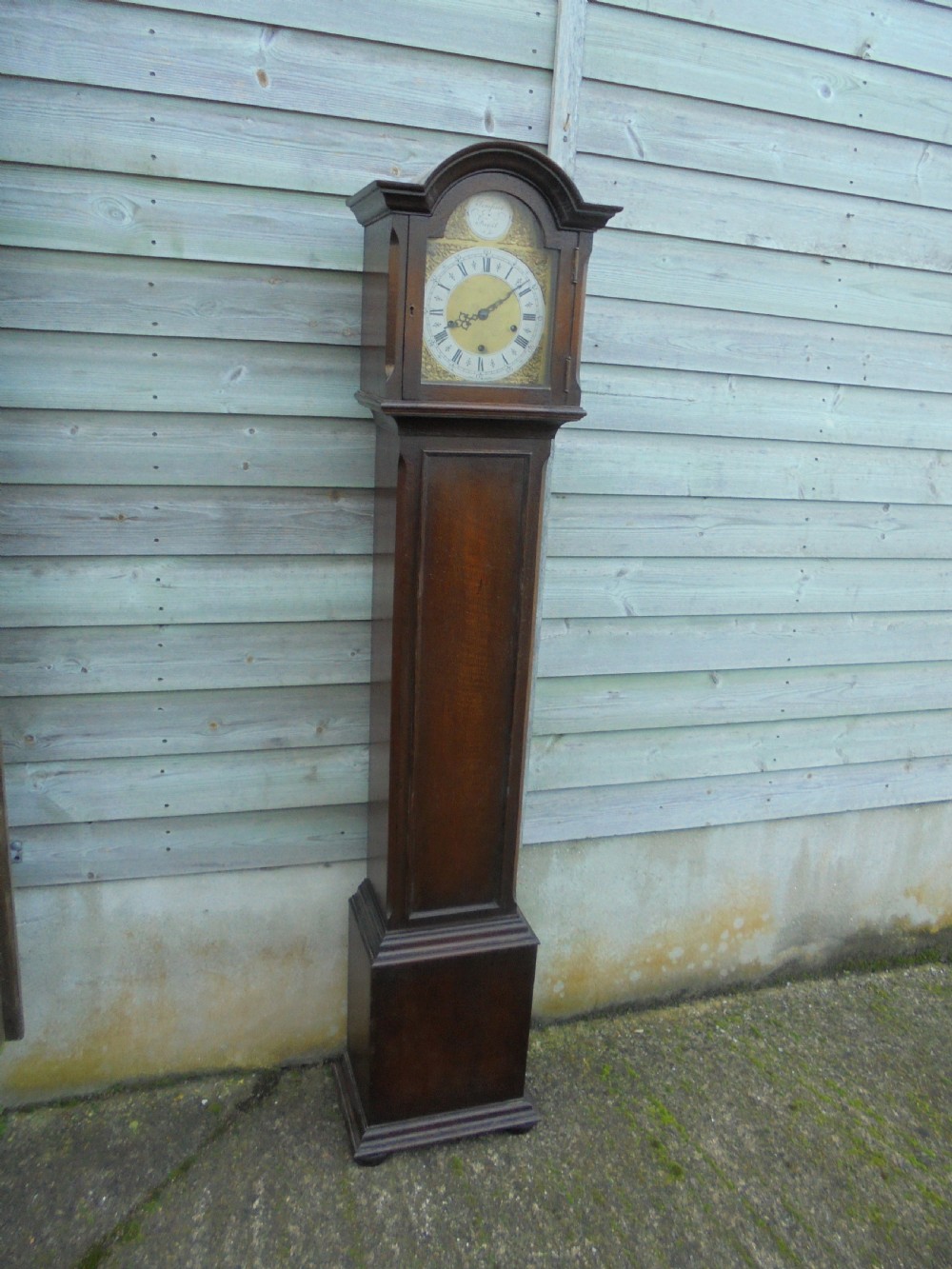 Oak Grandmother clock