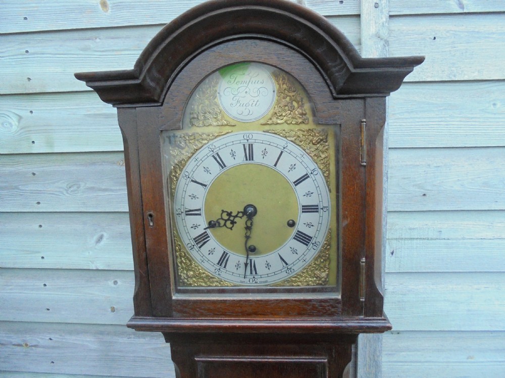 Oak Grandmother clock View II