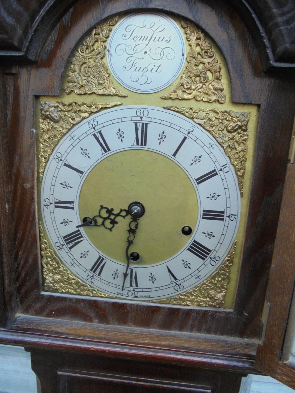 Oak Grandmother clock View III