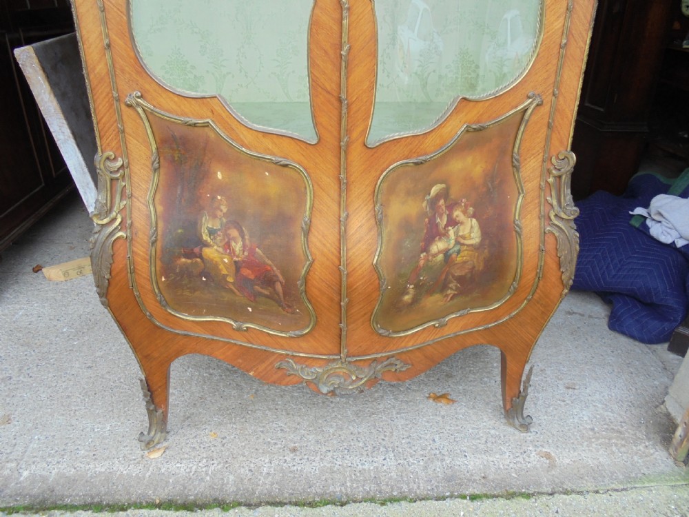 French 19th century Vernis Martin cabinet View II