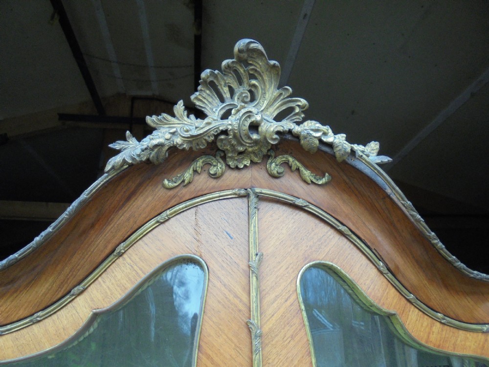 French 19th century Vernis Martin cabinet View III