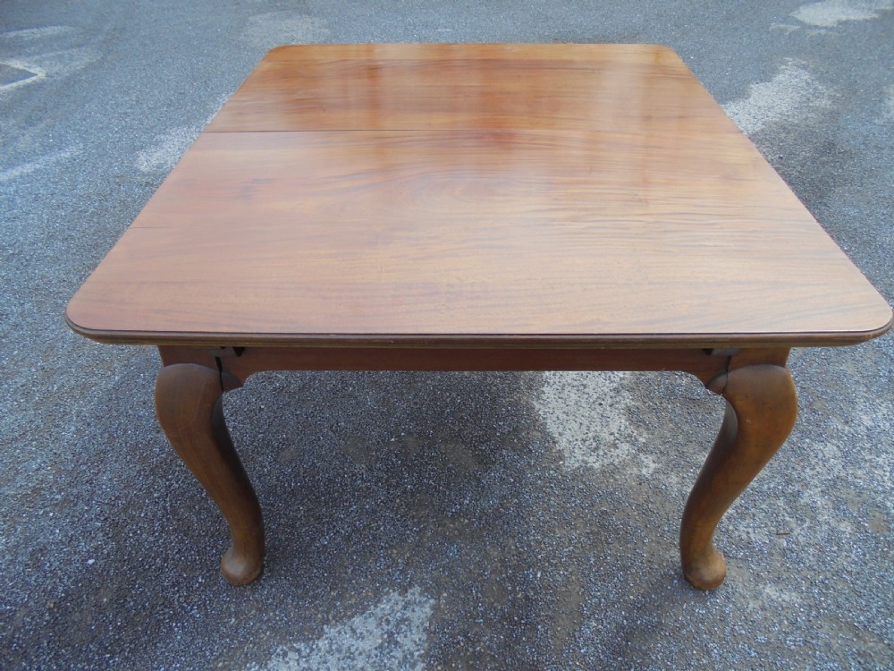 Solid walnut three leaf dining table seats ten View II