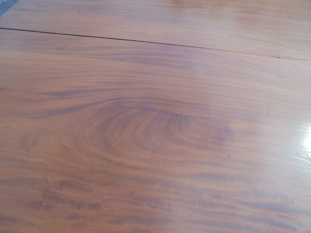 Solid walnut three leaf dining table seats ten View VIII