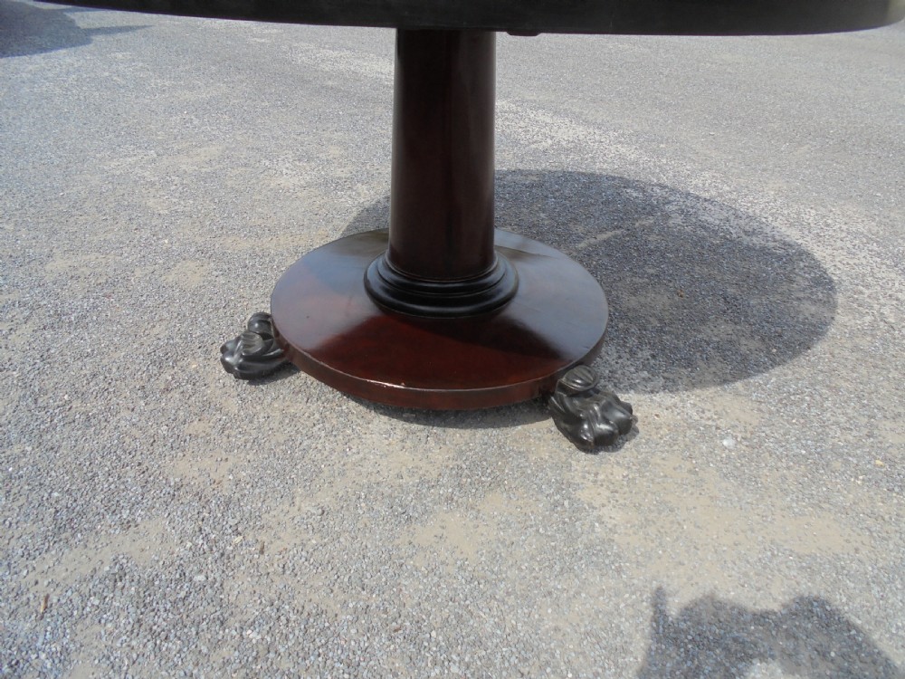 Sun burst mahogany circular dining  hall table View IX