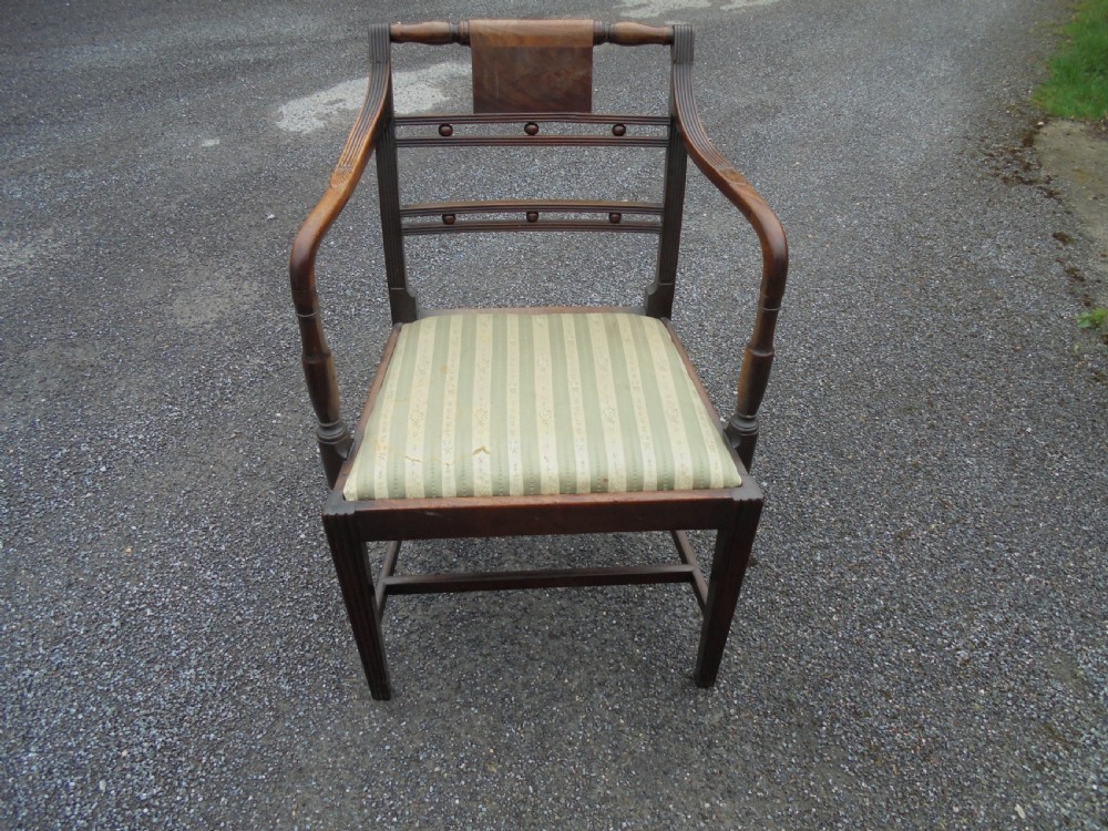 Set of eight Regency dining chairs View VII
