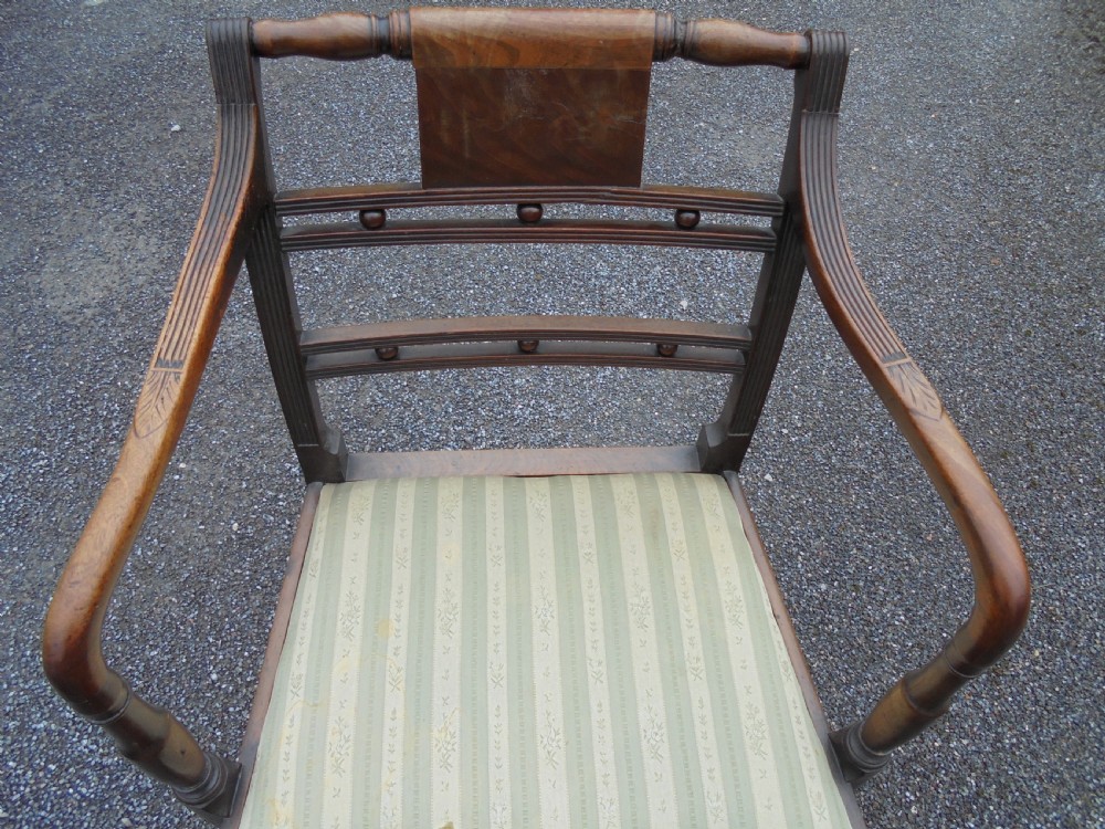 Set of eight Regency dining chairs View VIII