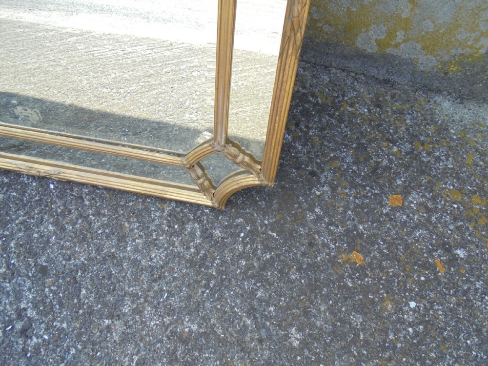 Victorian gilded mirror, landscape or portrait. View III