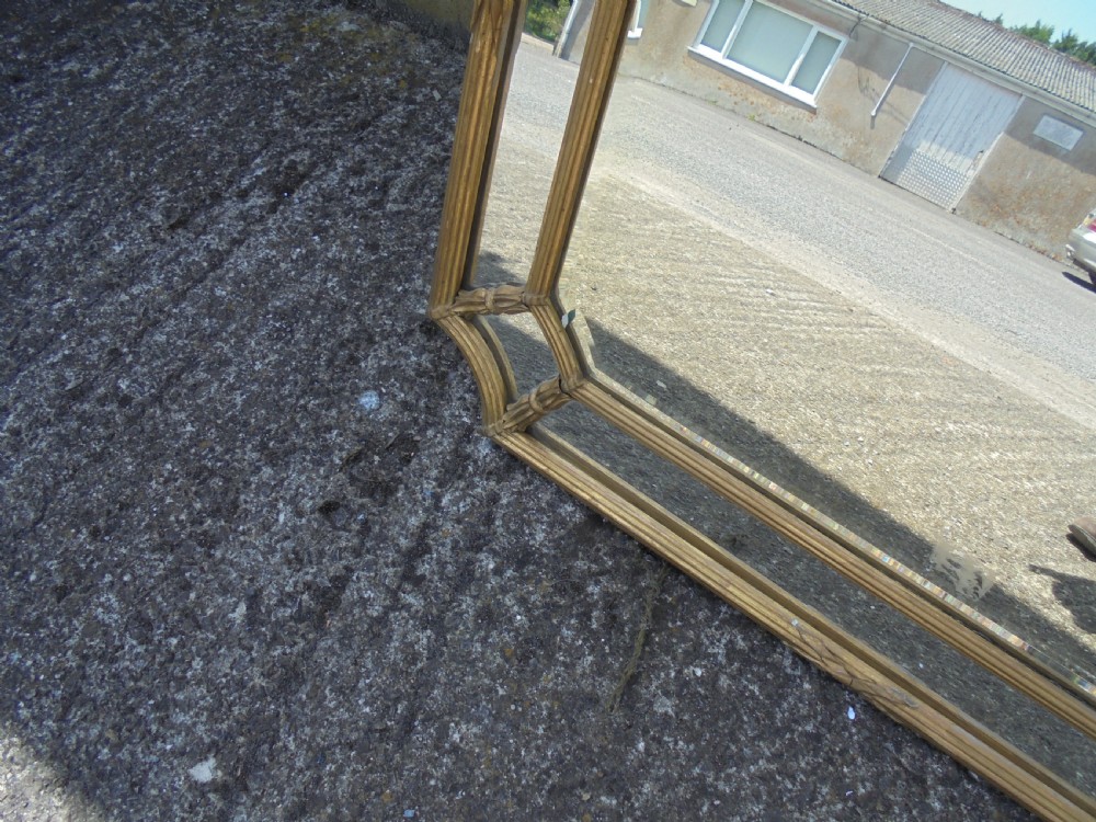 Victorian gilded mirror, landscape or portrait. View IV