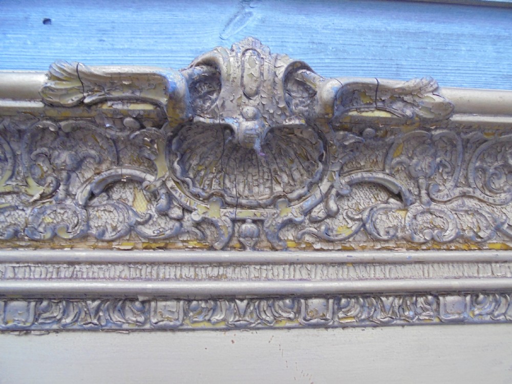 Large 18th century gilded portrait frame . View VIII
