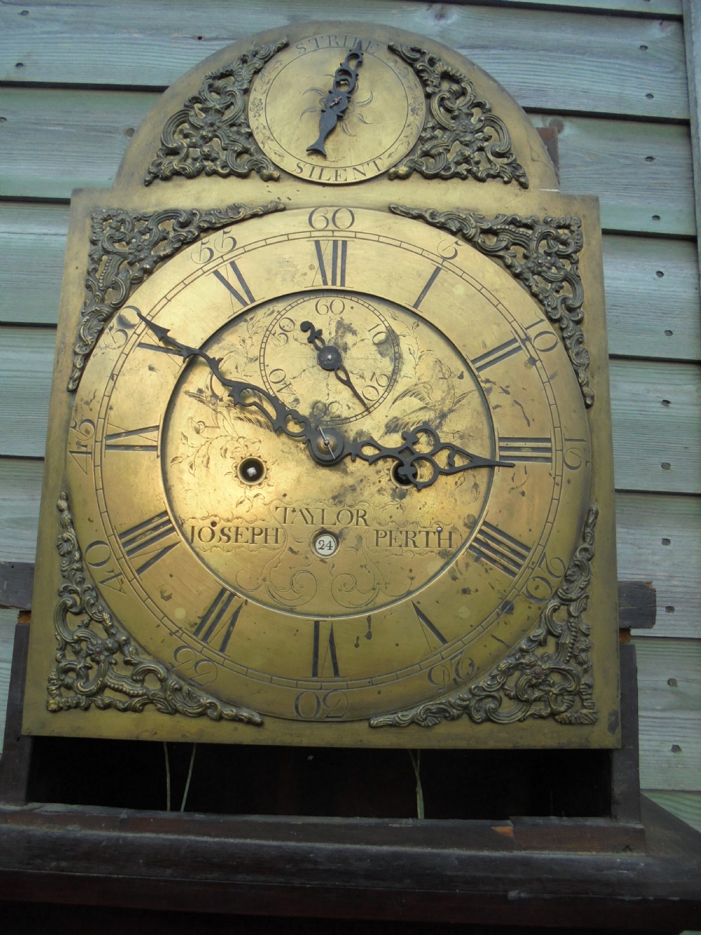 Scottish mahogany  long case clock Joseph Taylor Perth View III