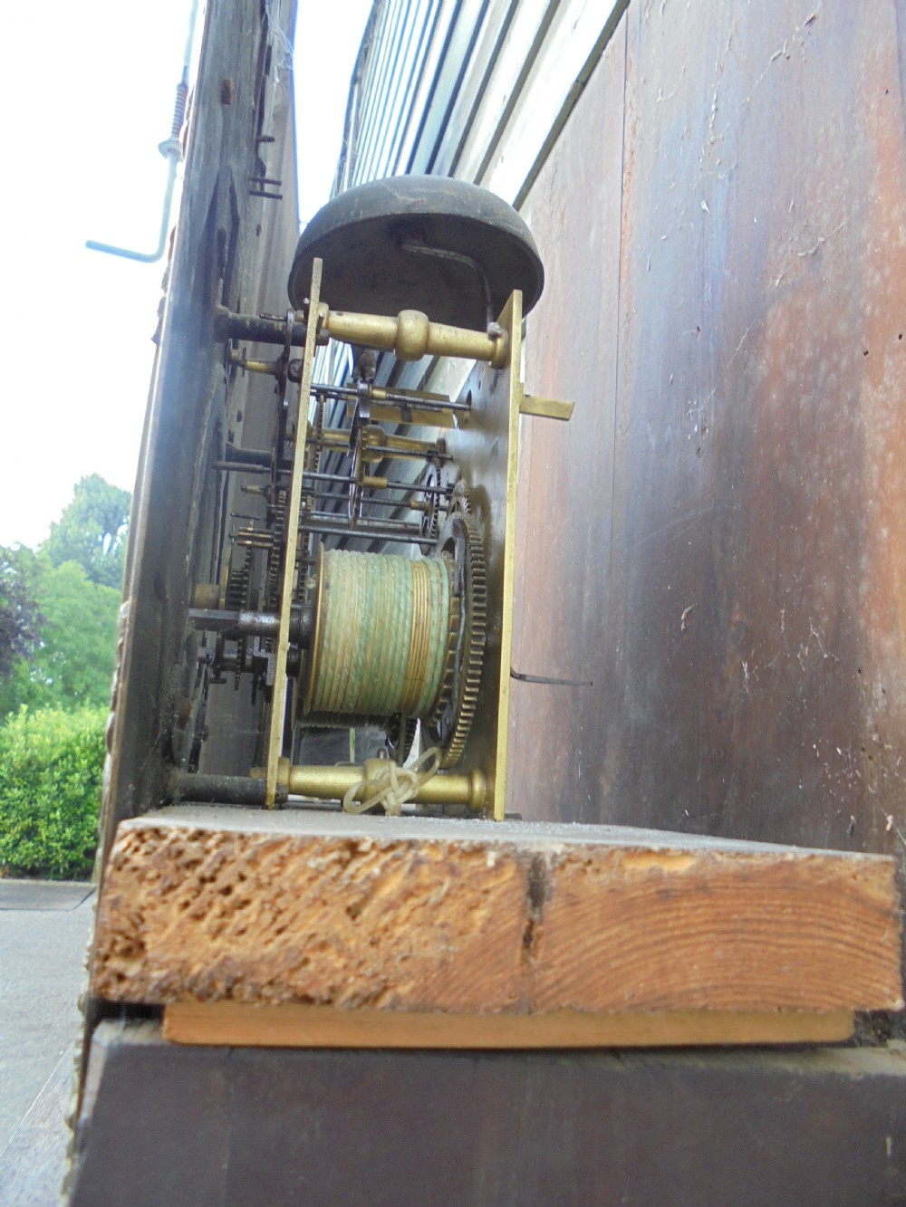 Scottish mahogany  long case clock Joseph Taylor Perth View VIII