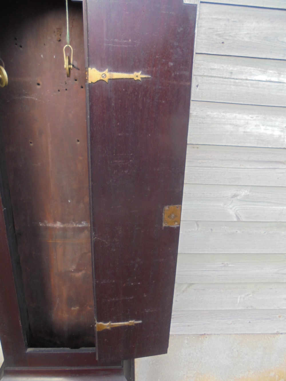 Scottish mahogany  long case clock Joseph Taylor Perth View XI
