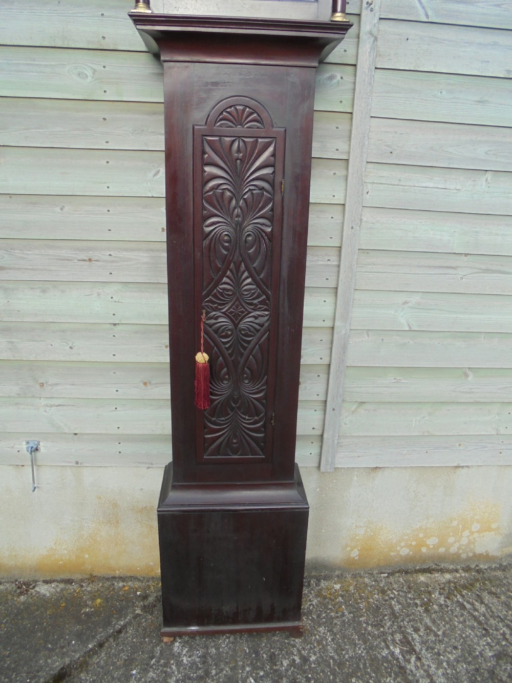 Scottish mahogany  long case clock Joseph Taylor Perth View XII