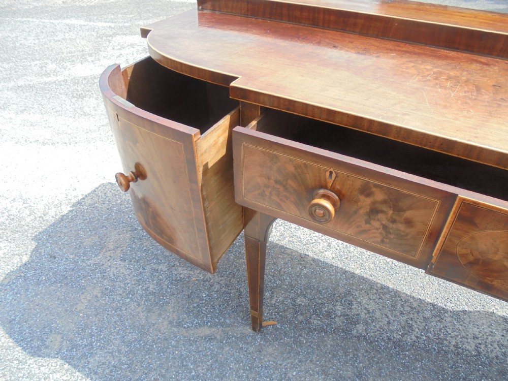 18th century Sheraton period sideboard View VI