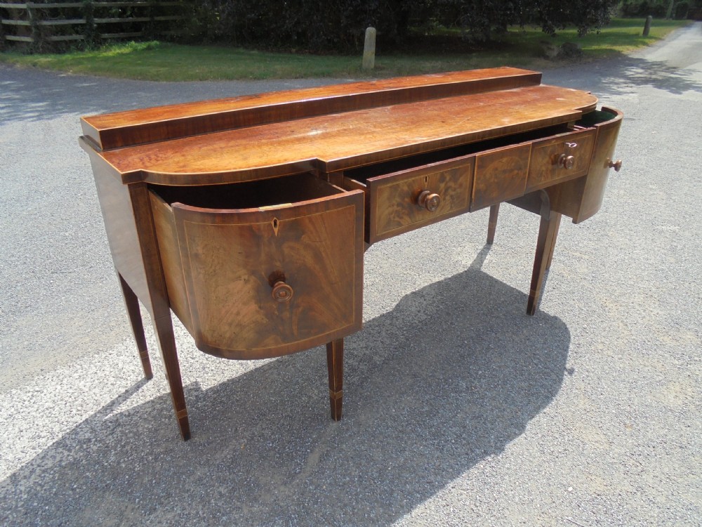 18th century Sheraton period sideboard View IX