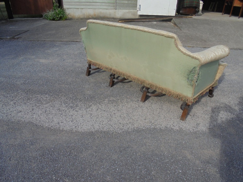 William & Mary style settee, sofa. Three seater View III