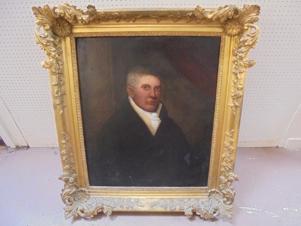 18th century oil portrait of a Gentleman