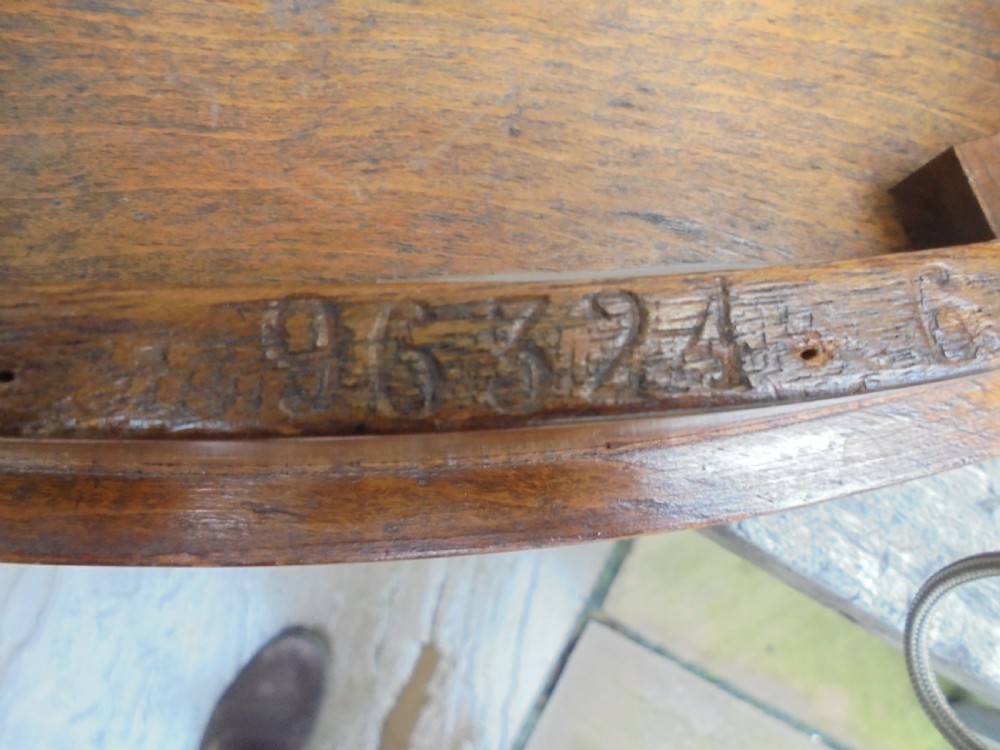 Waring and Gillow walnut nest of three tables. View II