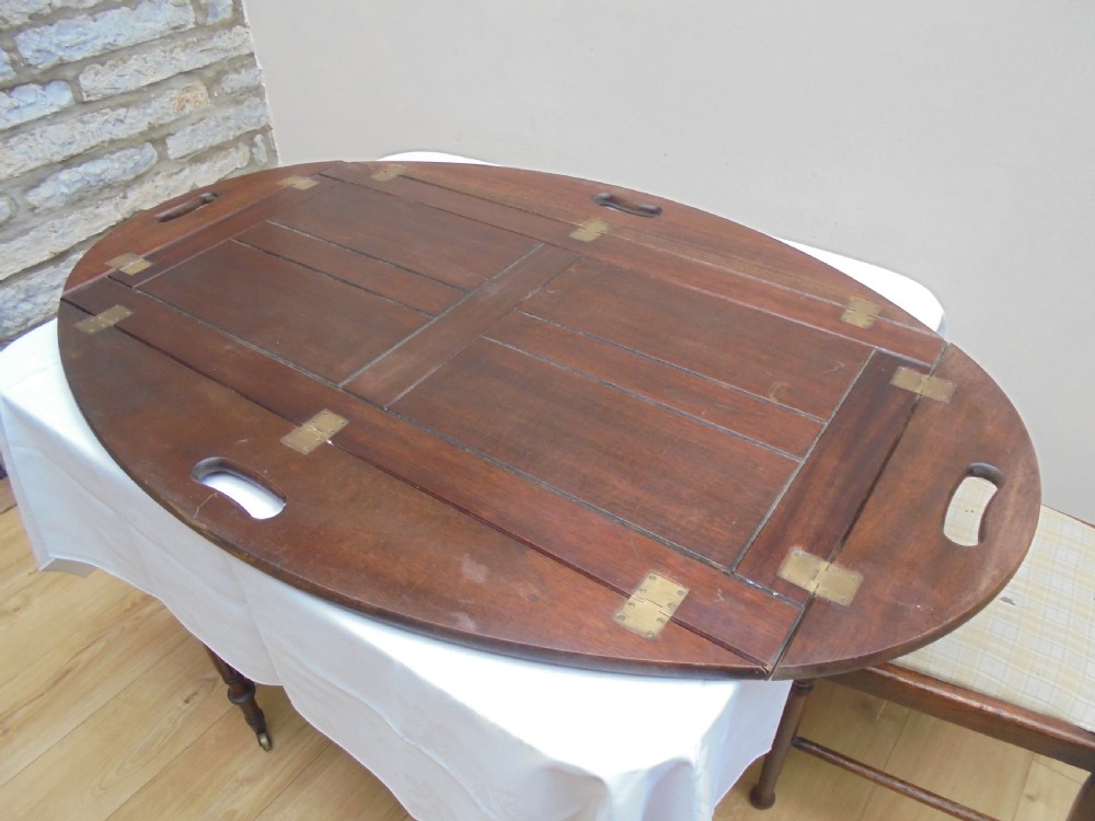 Early 19th century mahogany Butler's tray View III