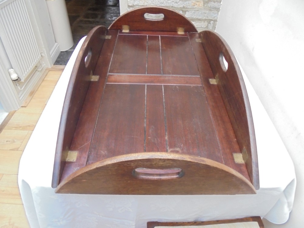 Early 19th century mahogany Butler's tray View IV
