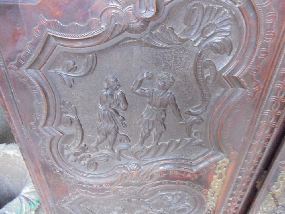 18th century French cupboard with carvings View VI