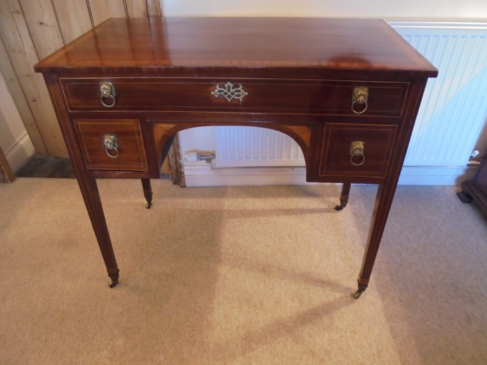 Sheraton period ladies writing desk