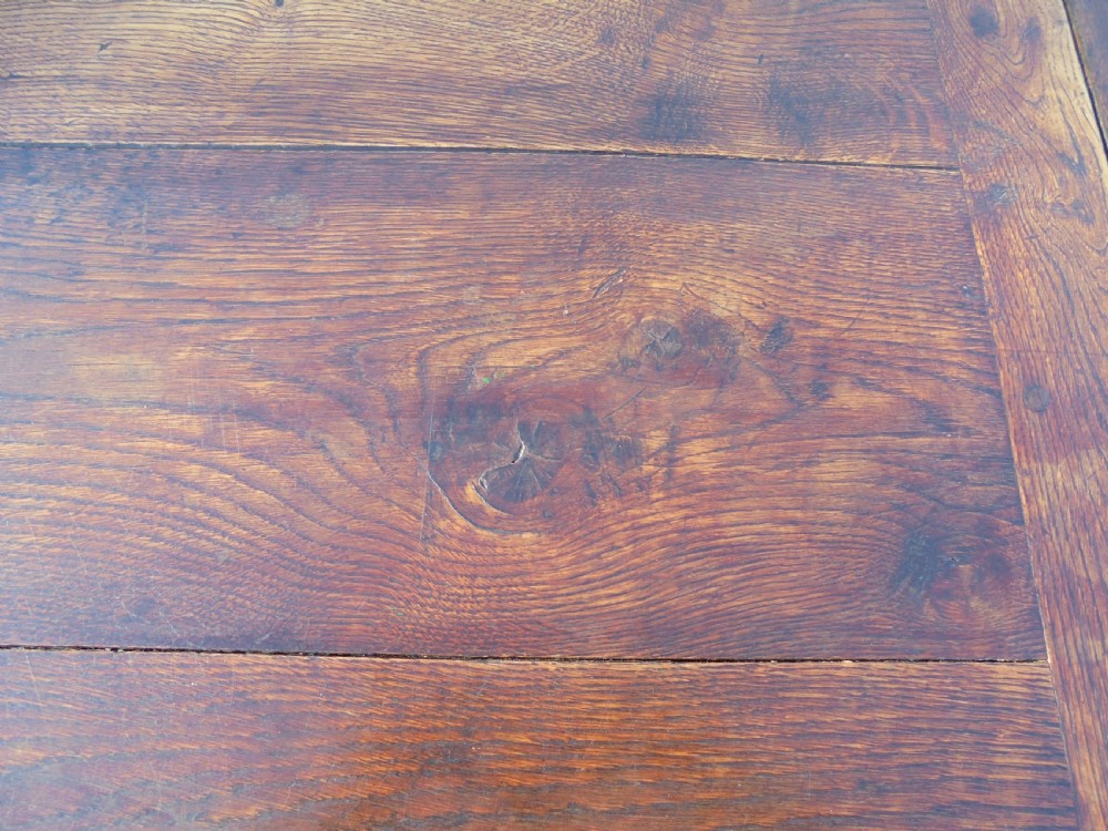 Oak extending refectory dining table seats ten View IV