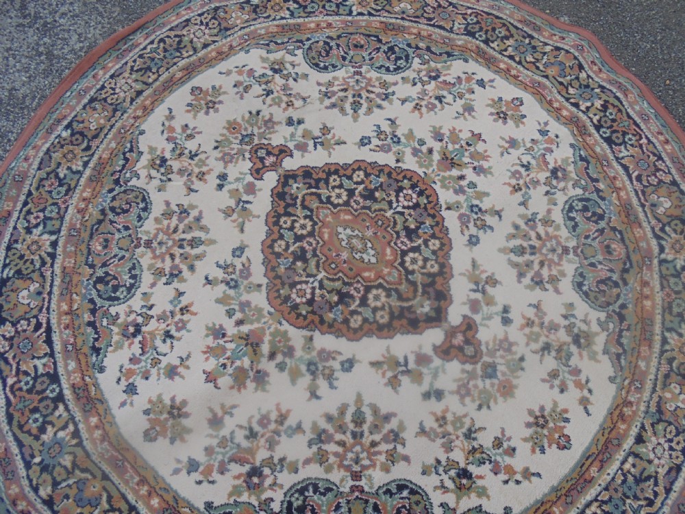 Circular carpet 182cms  diameter View III