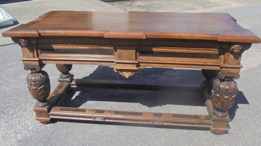 Late 17th century oak centre table possibly Flemish View III