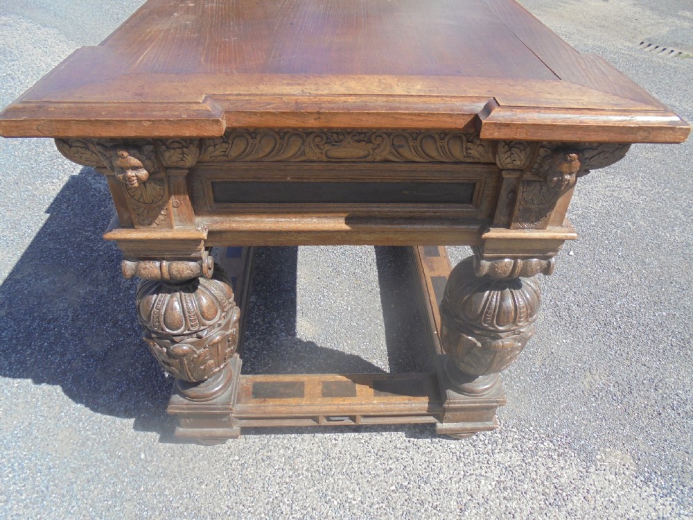 Late 17th century oak centre table possibly Flemish View IV