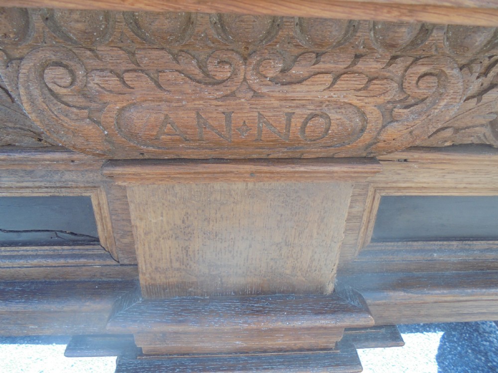 Late 17th century oak centre table possibly Flemish View VI